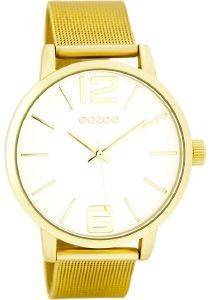   OOZOO TIMEPIECES GOLD METAL STRAP C7977