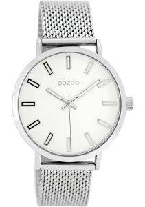   OOZOO TIMEPIECES SILVER METAL STRAP C7950