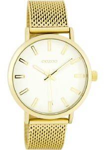   OOZOO TIMEPIECES GOLD METAL STRAP C7952