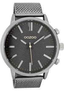 ΑΝΔΡΙΚΟ ΡΟΛΟΙ OOZOO TIMEPIECES XXL SILVER METAL STRAP C7833 ΑΝΔΡΙΚΟ ΡΟΛΟΙ OOZOO TIMEPIECES XXL SILVER METAL STRAP C7833