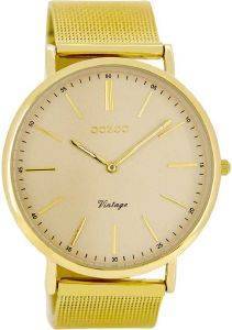   OOZOO TIMEPIECES VINTAGE XL GOLD METAL STRAP C8179