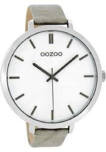 ��������� ����� OOZOO TIMEPIECES XXL GREY LEATHER STRAP C8350