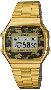   CASIO COLLECTION A-168WEGC-3EF
