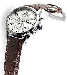   HUGO BOSS MEN\'S WATCH 1512447 CHRONOGRAPH