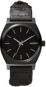 UNISEX  NIXON A045-1928 TIME TELLER ALL BLACK WOVEN