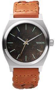 UNISEX  NIXON A045-1959 TIME TELLER DARK COPPER SADDLE WOVEN