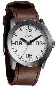 ΑΝΔΡΙΚΟ ΡΟΛΟΙ NIXON PRIVATE A049-1113 SILVER BROWN ΑΝΔΡΙΚΟ ΡΟΛΟΙ NIXON PRIVATE A049-1113 SILVER BROWN