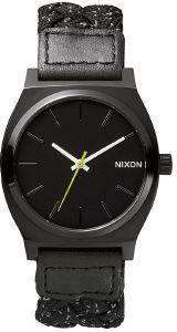 UNISEX  NIXON A045-1941 TIME TELLER BLACK REFLECTIVE WOVEN