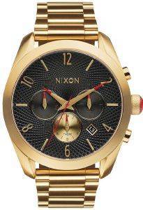UNISEX ����� NIXON A366-510 BULLET CHRONO ALL GOLD BLACK