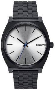 UNISEX  NIXON A045-180 TIME TELLER BLACK SILVER