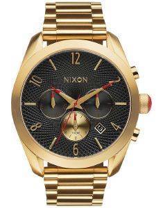 UNISEX  NIXON A366-510 BULLET CHRONO ALL GOLD BLACK