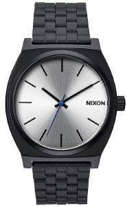 UNISEX  NIXON A045-180 TIME TELLER BLACK SILVER