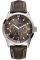 GUESS SPORT CALENDAR BROWN LEATHER STRAP