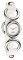 ��������� ����� D&G �� WHITE LEATHER STRAP