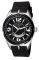 CERRUTI 1881 BLACK LEATHER STRAP