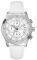 GUESS CHRONOGRAPH WHITE LEATHER STRAP