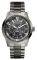 GUESS CALENDAR GUNMETAL STAINLESS STEEL BRACE...