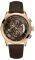 GUESS CHRONOGRAPH BROWN LEATHER STRAP