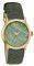   D&G POSE CRYSTALLADIES GREEN LEATHER STRAP