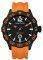   NAUTICA ORANGE SPORT RUBBER STRAP