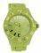   OOZOO TIMEPIECE GREEN RUBBER STRAP