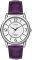   TIMEX LADIES INDIGLO UP TOWN CHIC PURPLE LEATHER STRAP