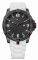 O O TOMMY HILFIGER SPORT BLACK ION-PLATING AND WHITE WATCH