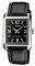 CASIO COLLECTION BLACK LEATHER STRAP BLACK DI...