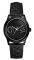 GUESS QUILTY CRYSTAL BLACK LEATHER STRAP