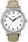 TIMEX BEIGE LEATHER STRAP