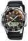 CASIO COLLECTION ANADIGI BLACK RUBBER STRAP A...