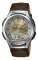 CASIO COLLECTION BROWN LEATHER STRAP AQ180WB5...