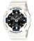 CASIO G-SCHOCK CHRONOGRAPH WHITE RUBBER STRAP...