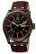 ESPRIT AXIS BROWN LEATHER STRAP