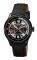 ESPRIT RED PULSE BLACK LEATHER STRAP