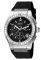 ESPRIT PHORKYRA CRYSTAL BLACK RUBBER STRAP