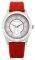 MORGAN DE TOI RED RUBBER STRAP