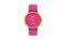 LACOSTE GOA PURPLE AND PINK RUBBER STRAP