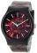 MARK ECKO MIDSIZE BLACK AND RED ARTIFAKS FASH...