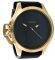   OOZOO STEEL XXL GOLD BLACK RUBBER STRAP