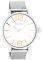   OOZOO TIMEPIECES SILVER METAL STRAP C7976
