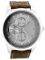   OOZOO TIMEPIECES XXL BROWN LEAT...