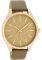   OOZOO TIMEPIECES ROSE GOLD BROWN LEATHER STRAP C8367