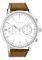   OOZOO TIMEPIECES XXL BROWN LEATHER STRAP C8265