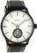   OOZOO TIMEPIECES XL BLACK LEATHER STRAP C8218