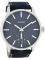  OOZOO TIMEPIECES XXL BLUE LEATH...