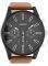   OOZOO TIMEPIECES XXL BROWN LEAT...