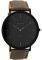   OOZOO TIMEPIECES VINTAGE BROWN LEATHER STRAP C8125