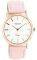   OOZOO TIMEPIECES VINTAGE ROSE GOLD PINK LEATHER STRAP C8103