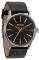   NIXON SENTRY LEATHER A105-000 BLACK